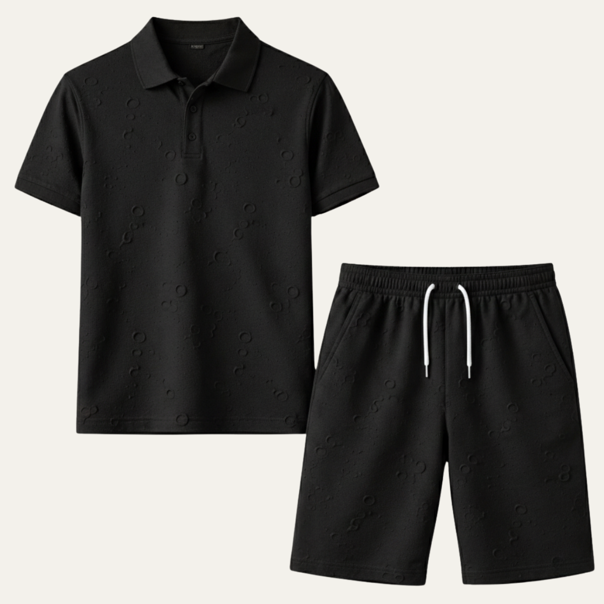 Men's Lightweight Beachwear Set Shirt And Shorts