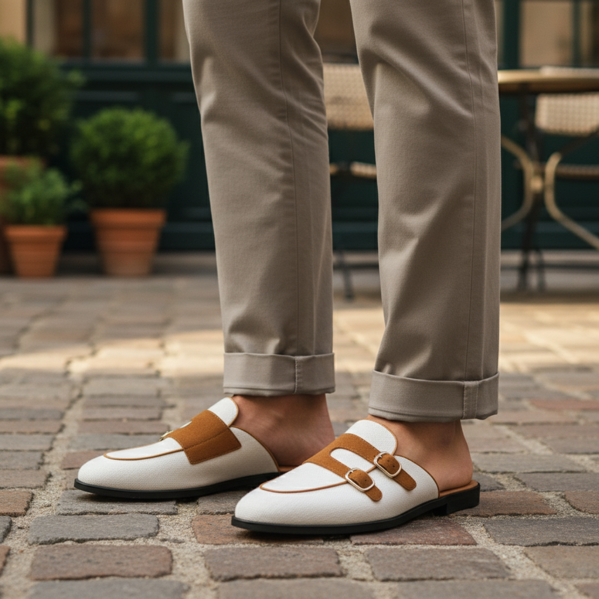 Men's Canvas Slip On Loafers