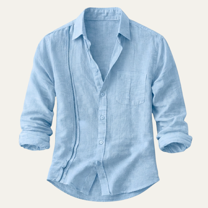 Men's Casual Beach Shirt Button Up
