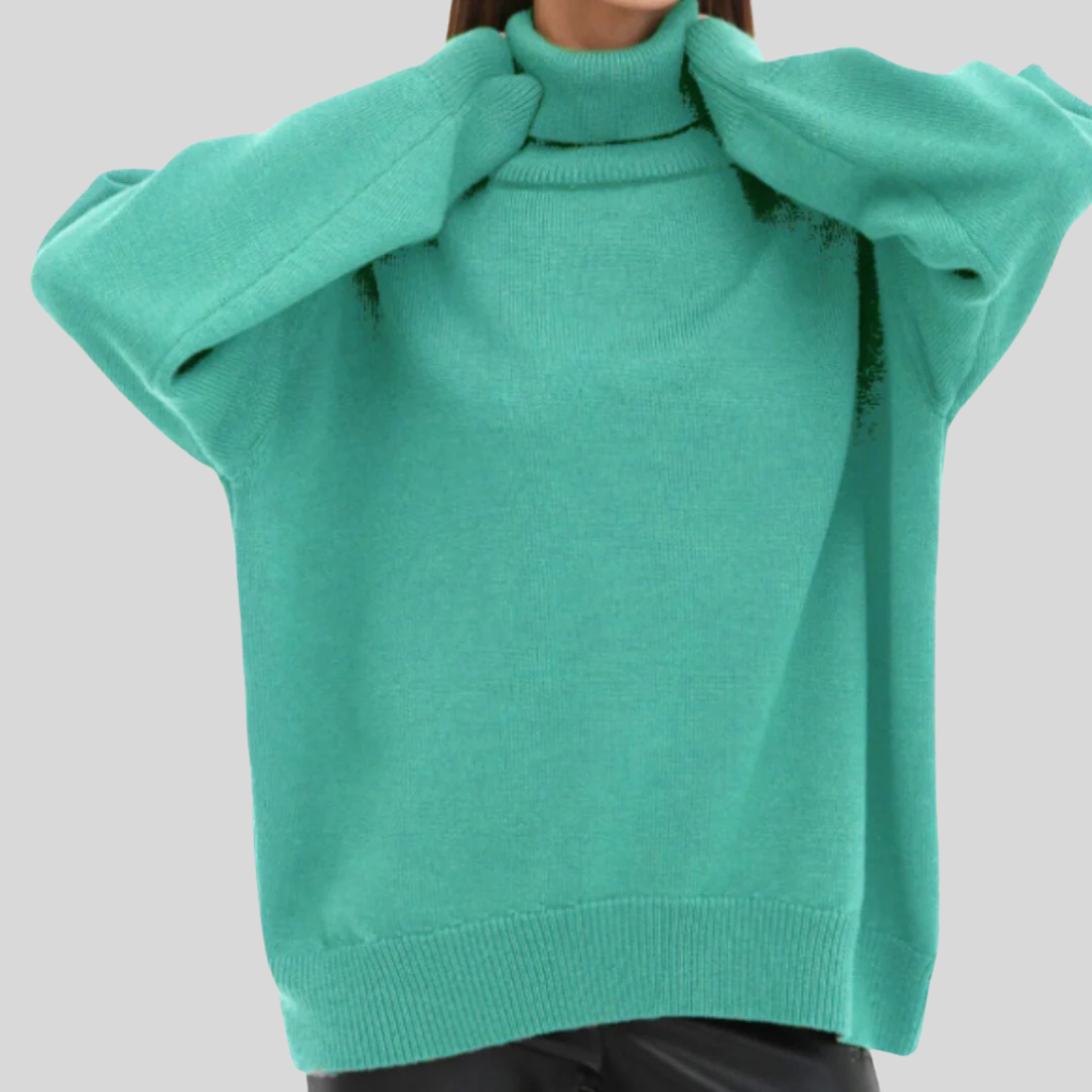 Women's Rollneck Sweater Cold-Weather