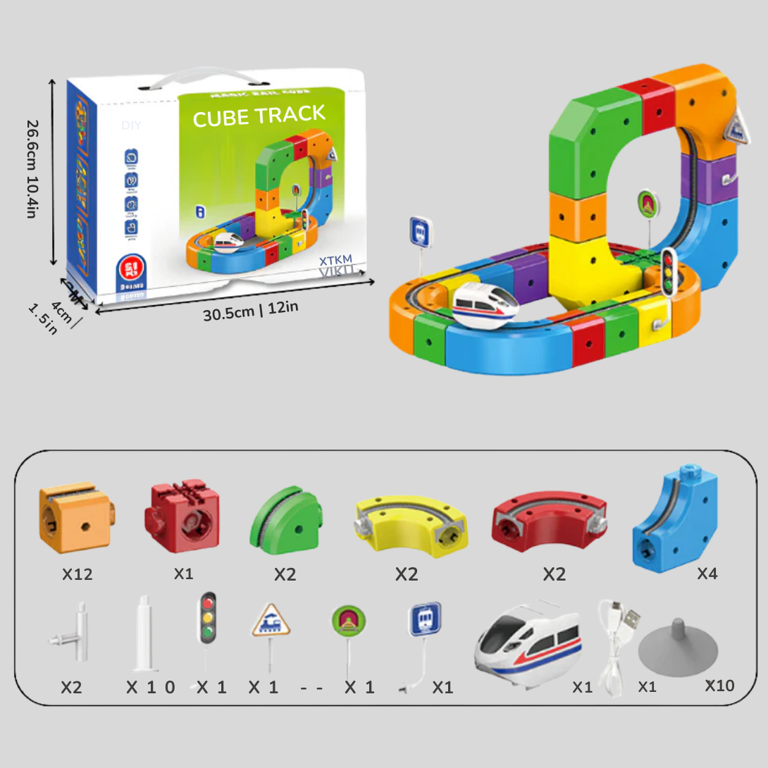 Mechanical 3D Train Building Kit - Vonnera