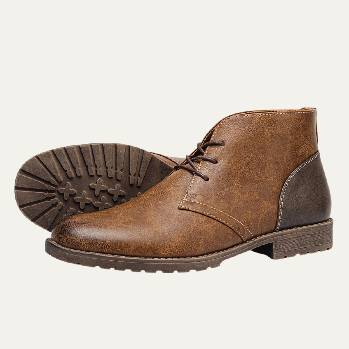 Elderpine Men's Vintage Leather Boots