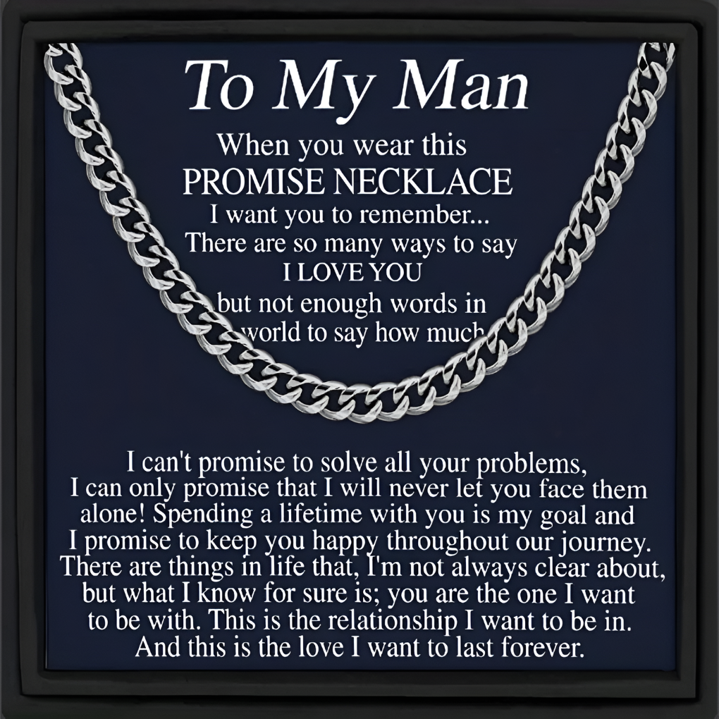 Men's Gold Cuban Link Chain Necklace