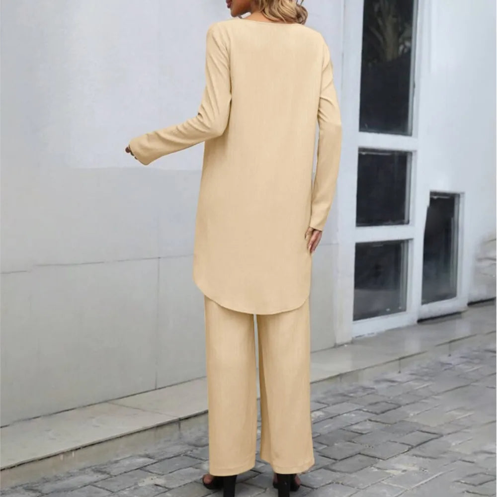 Women's Two Piece Elegant Outfit Set