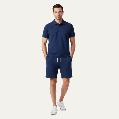 Men's Lightweight Beachwear Set Shirt And Shorts