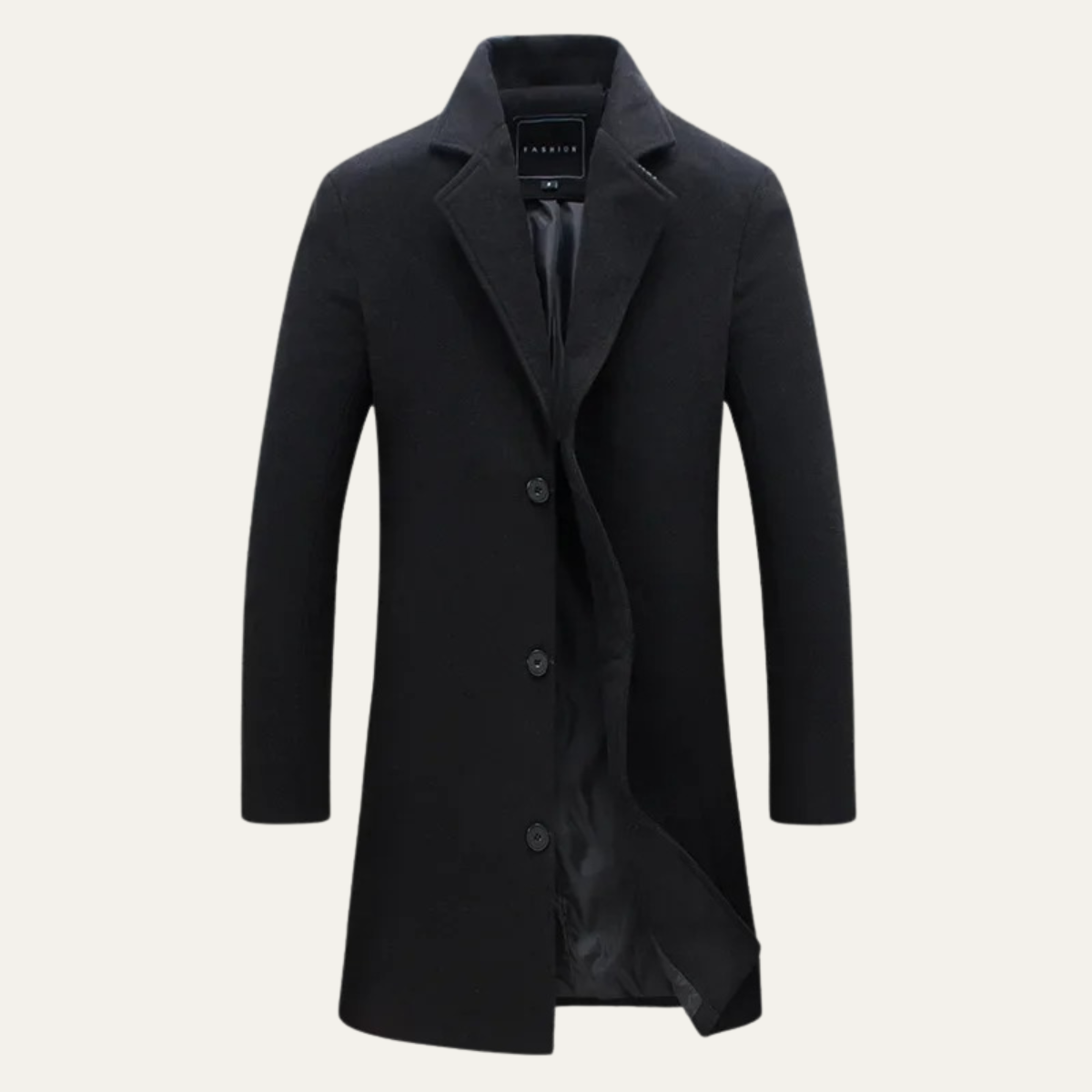 Men's Long Wool Coat Smart Casual - Vonnera