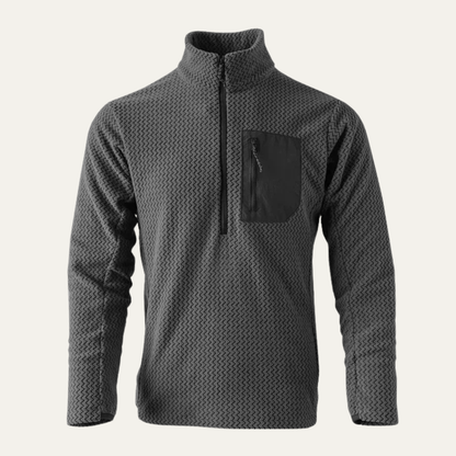 Warwick Men's Wavy Sweater Chest Pocket