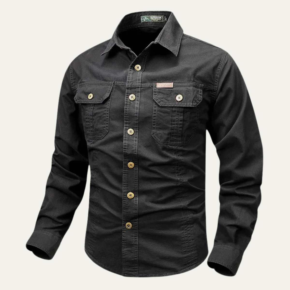 Men's Tactical Military Shirt With Pockets