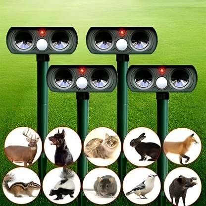 Solar Powered Animal Repeller Infrared Pest Control