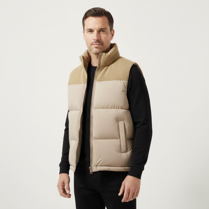 Men's Quilted Puffer Gilet