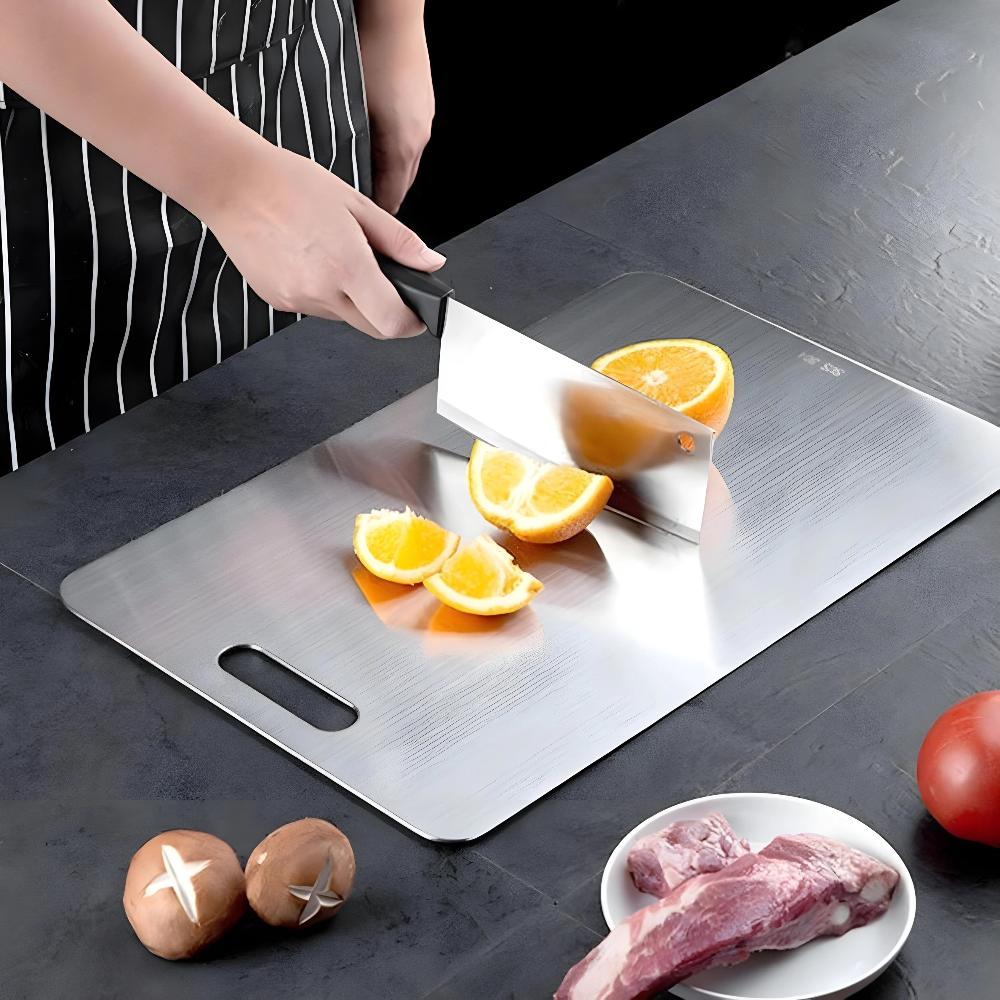Stainless Steel Cutting Board Hygienic Durable