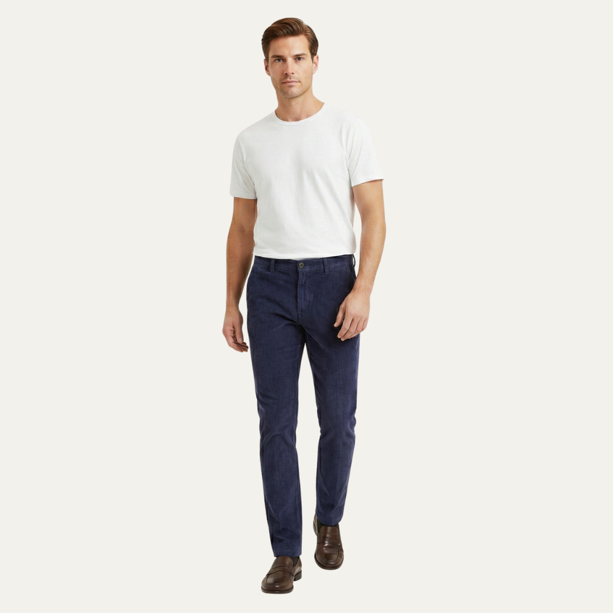 Men's Stretch Corduroy Pants Casual