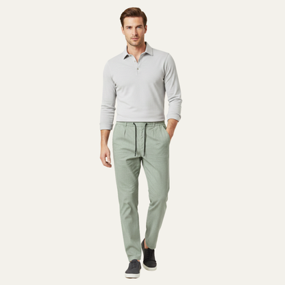 Men's Lightweight Drawstring Pants Casual Summer