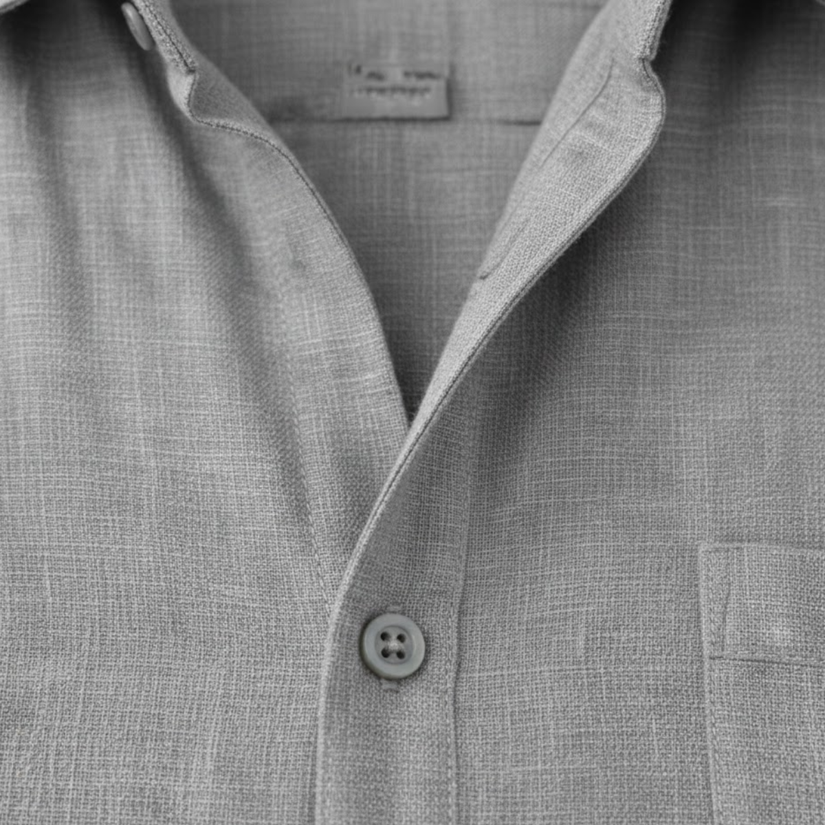 Men's Linen Shirt And Shorts Set Breathable Summer Beige