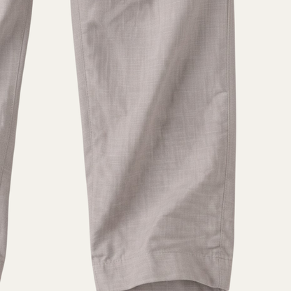 Men's Cotton Linen Straight Leg Pants Lightweight