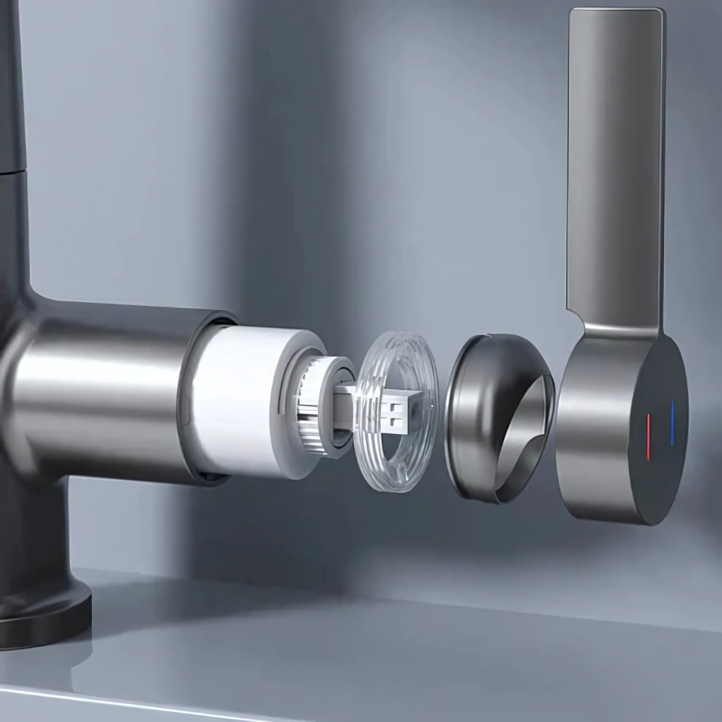 Flexible Led Kitchen Bathroom Faucet
