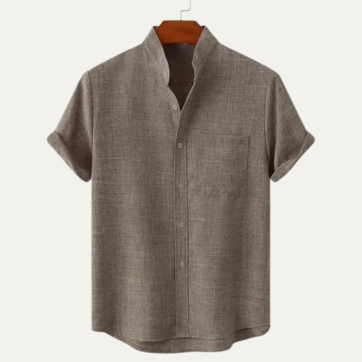 Men's Oversized Linen Cotton Beach Shirt