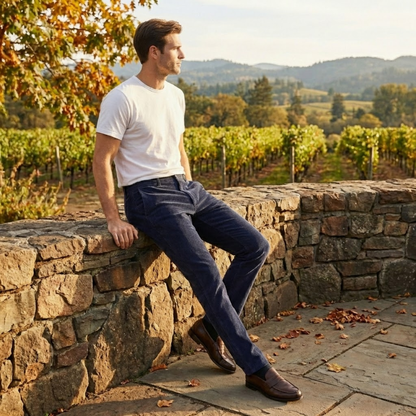 Men's Stretch Corduroy Pants Casual
