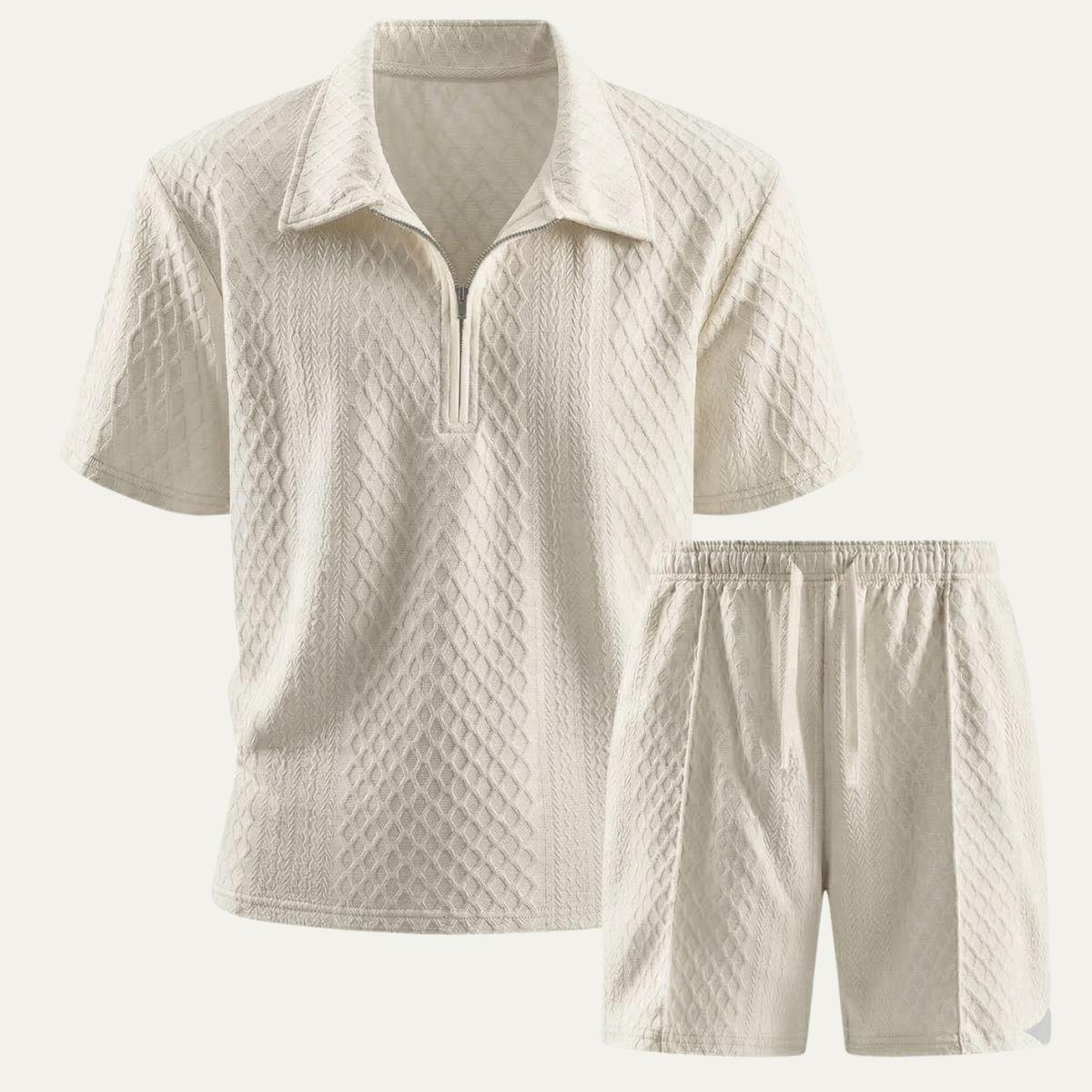 Men's Casual Streetwear Set Shirt And Shorts - Vonnera