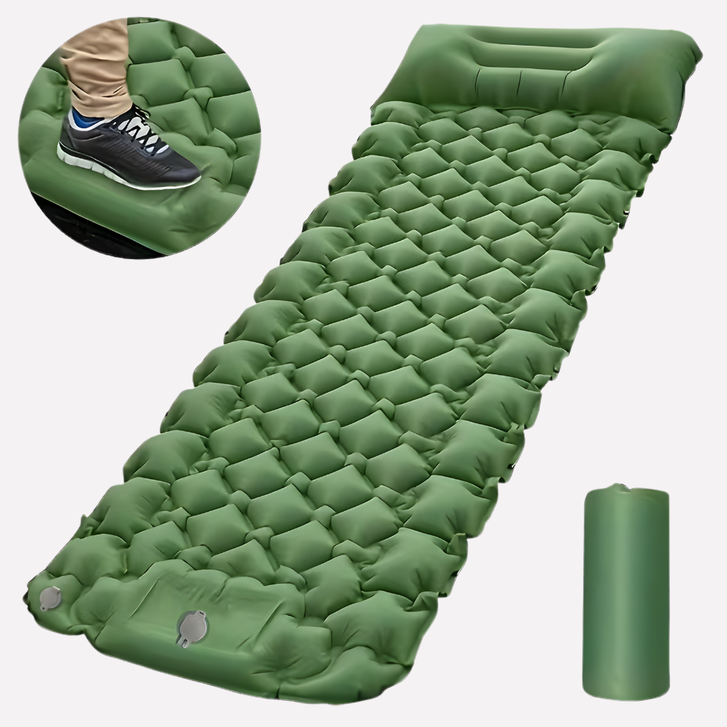 Inflatable Camping Air Mattress with Pump and Pillow - Vonnera
