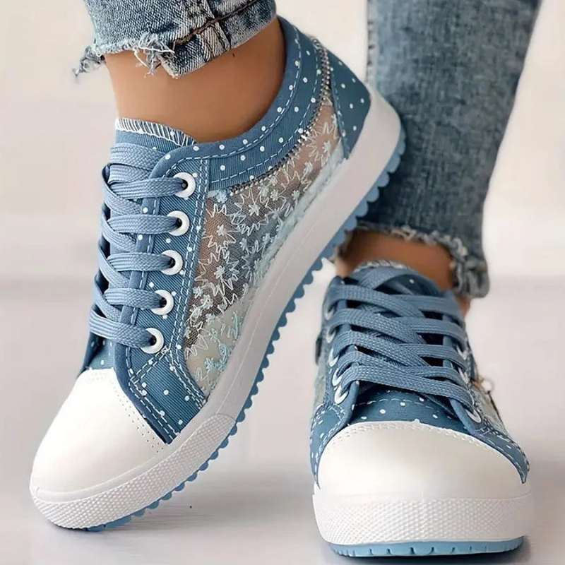 Women's Low- Sneakers Tie-Front