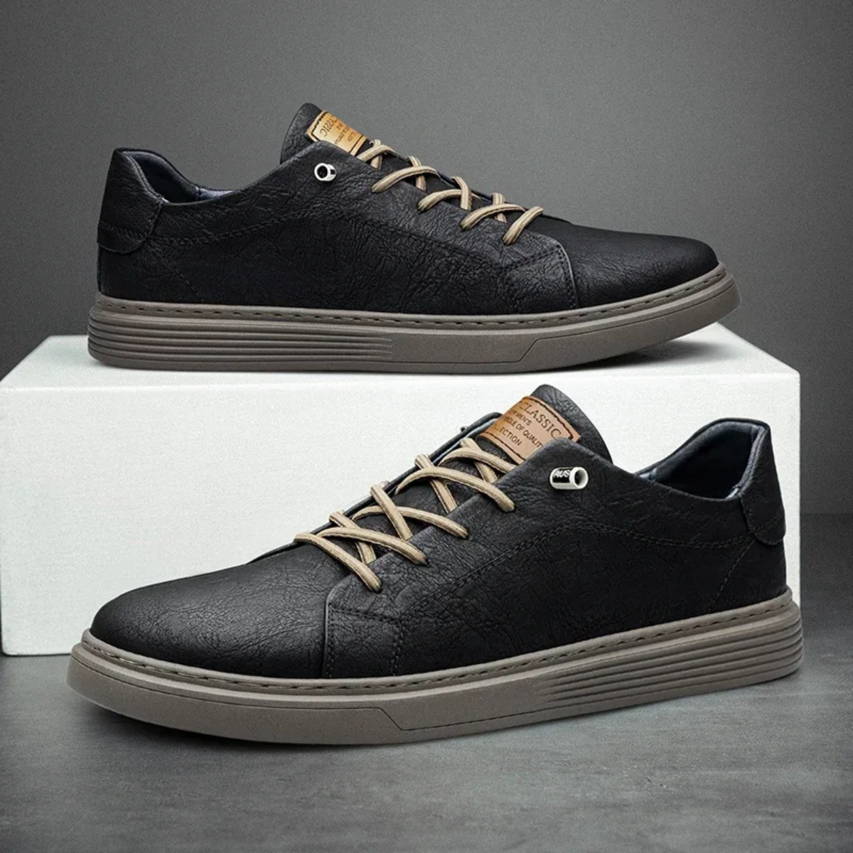 Men's Classic Shoes Lightweight Brown