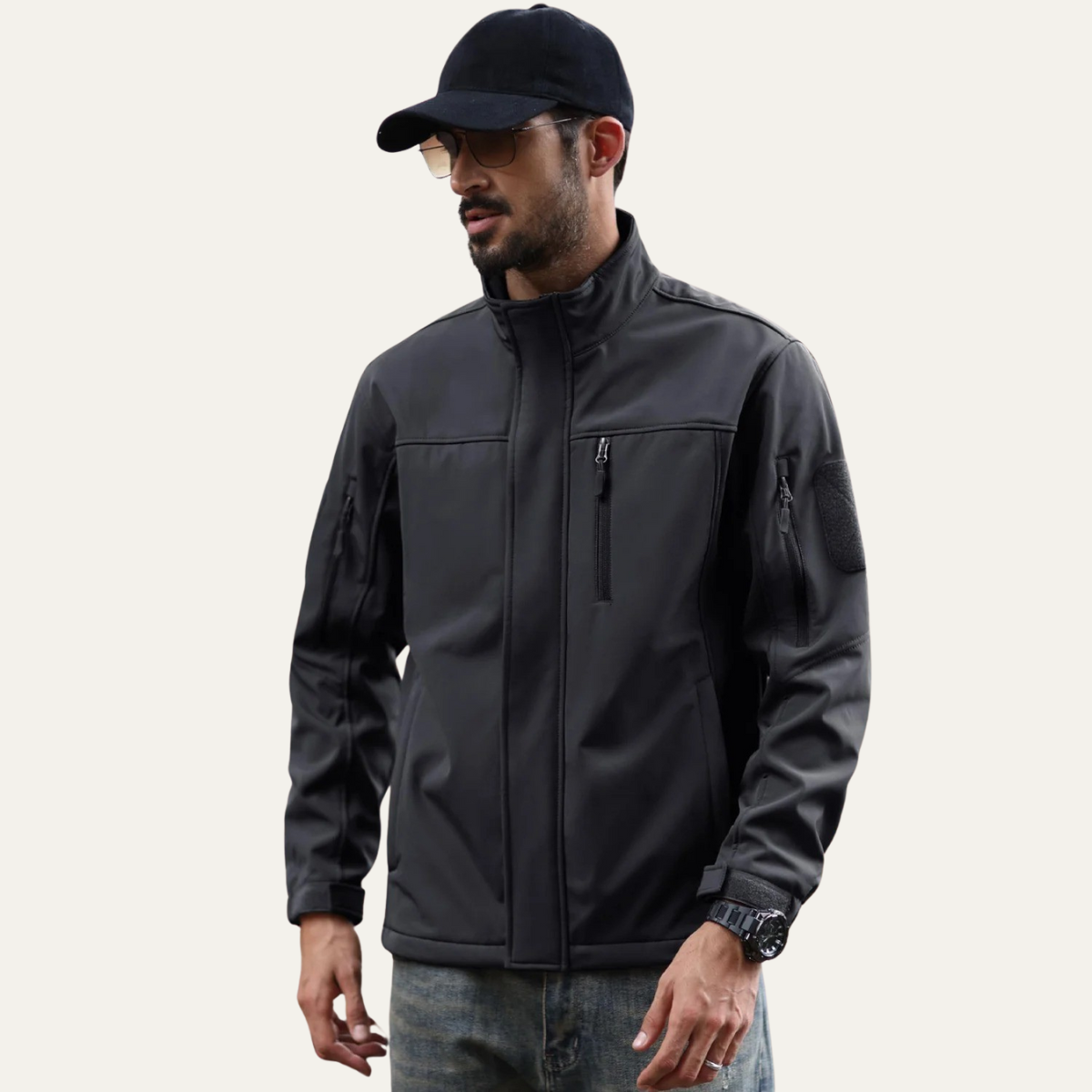 Kendal Men's Tactical Jacket Lightweight Windproof Outdoor