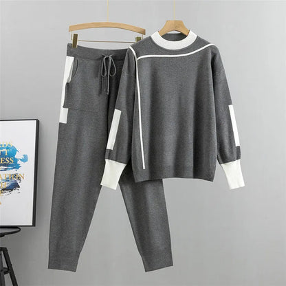 Women's 2-Piece Knitted Set Warm