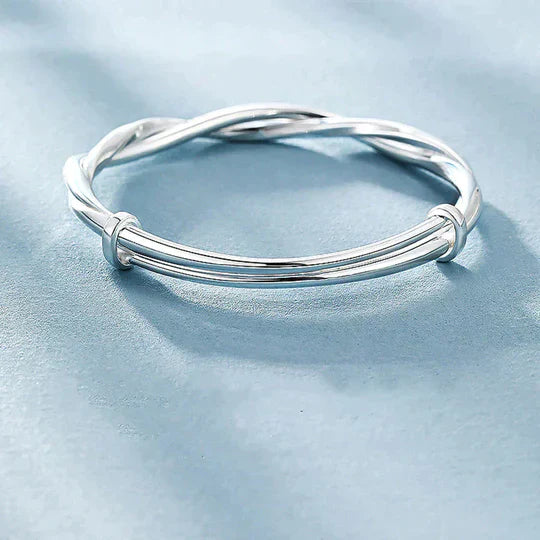 Silver Twisted Chain Bracelet - Vonnera