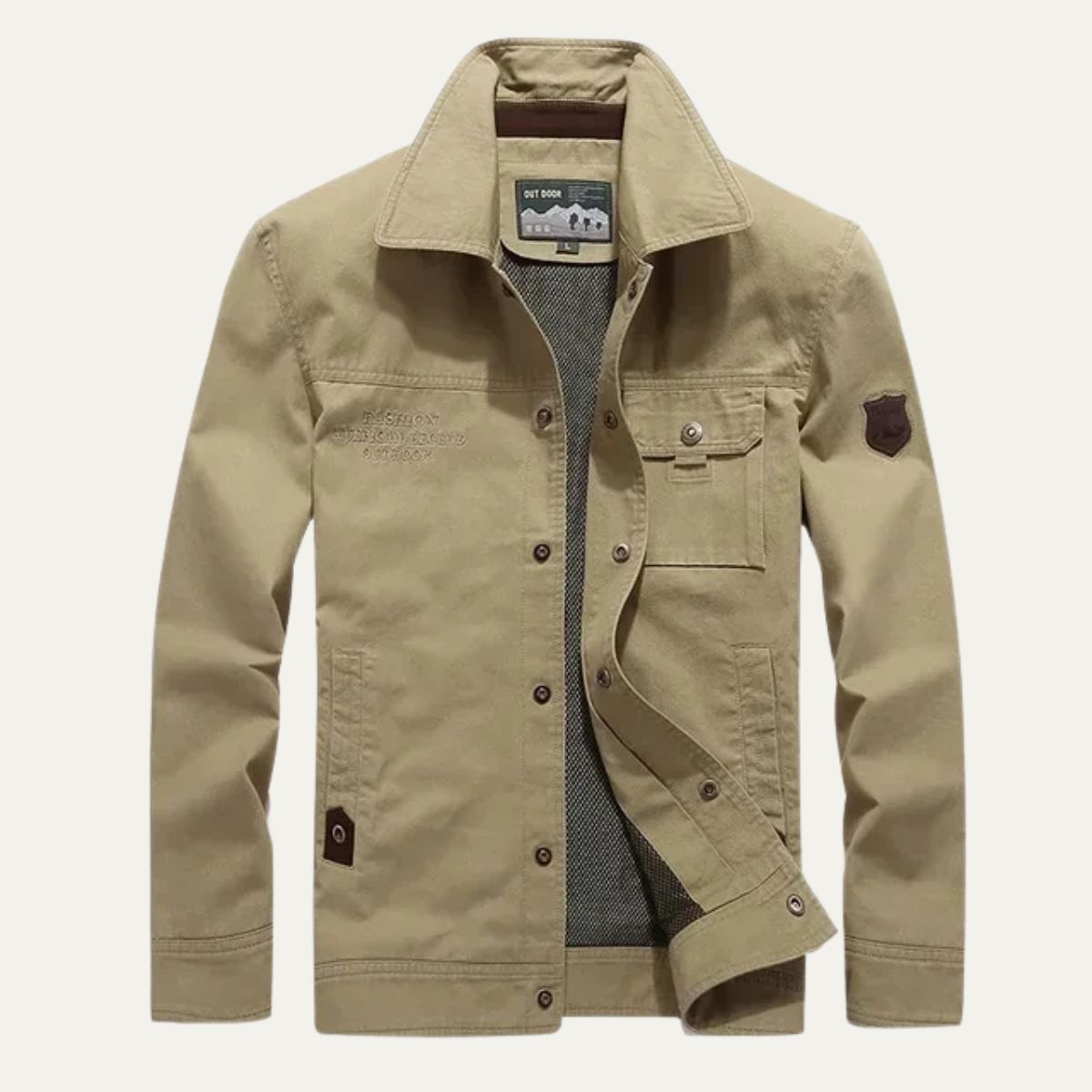 Men's Tactical Cargo Jacket - Vonnera