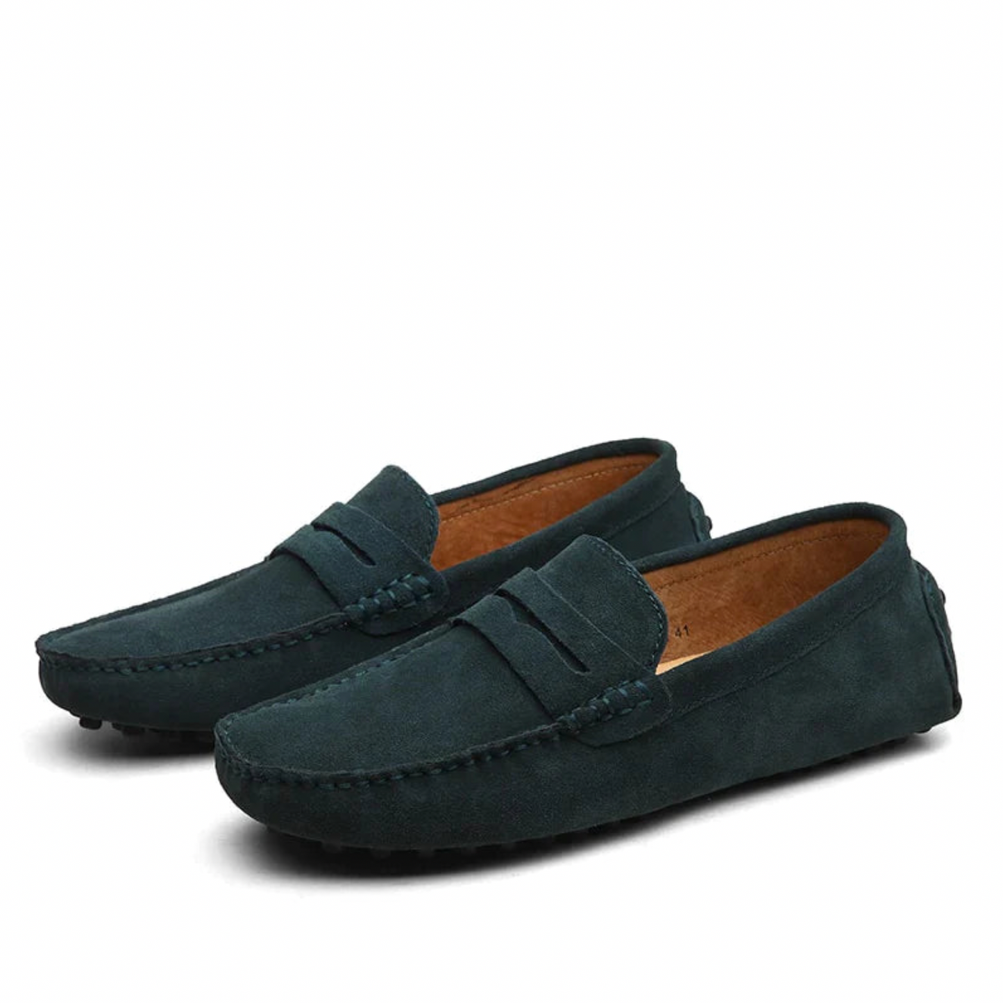Hugo Men's Leather Loafers Brown