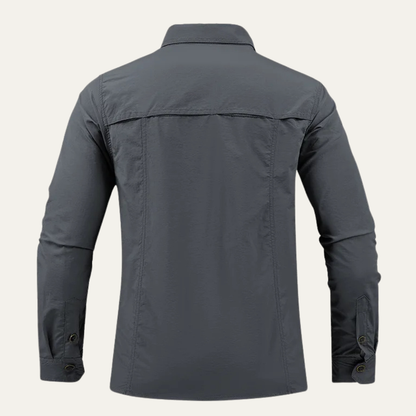 Montbrook Men's Tactical Shirt Multi Pocket Outdoor Cargo
