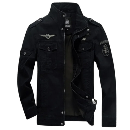 Men's Military Jacket Rugged Cotton