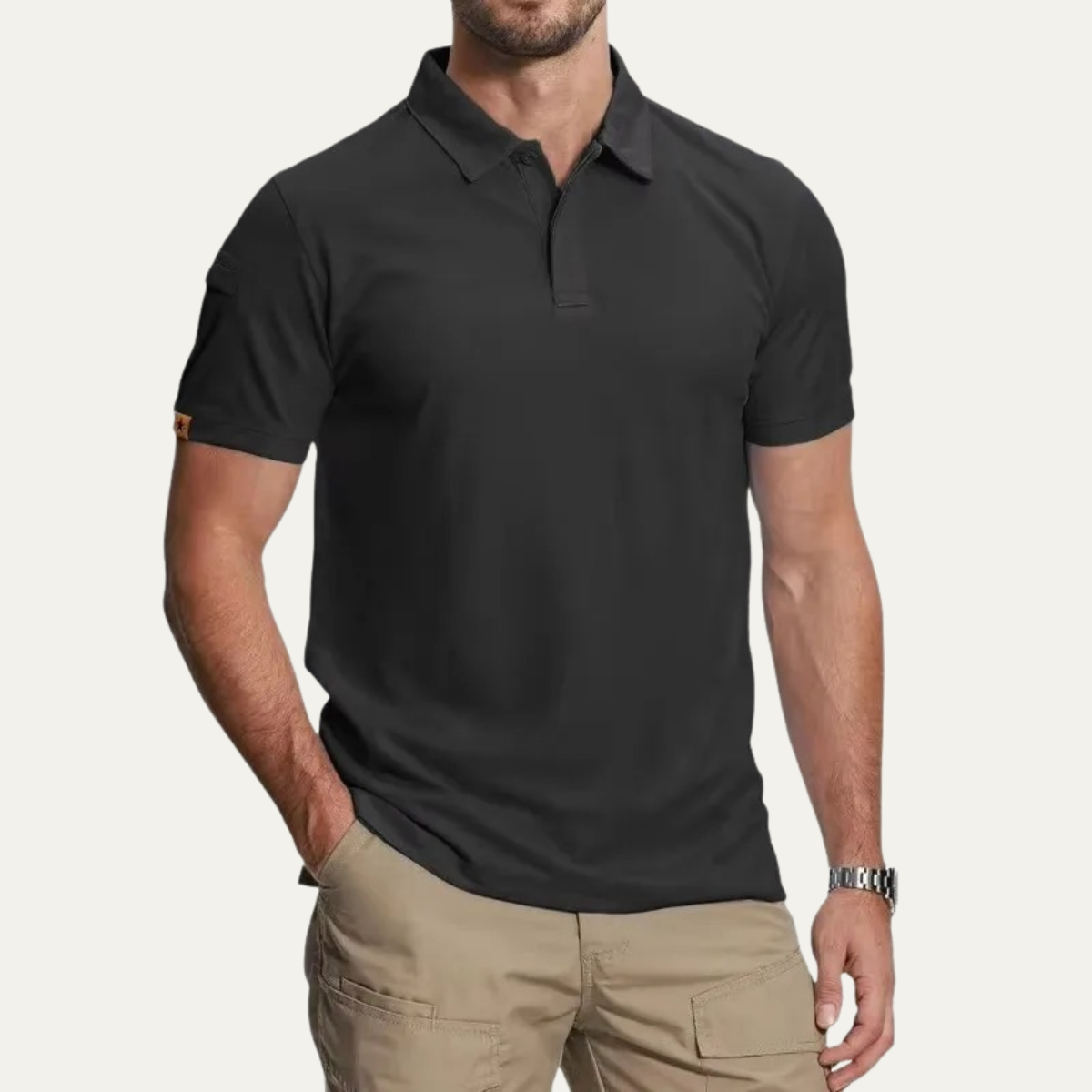 Men's Breathable Sports Polo Shirt Lightweight