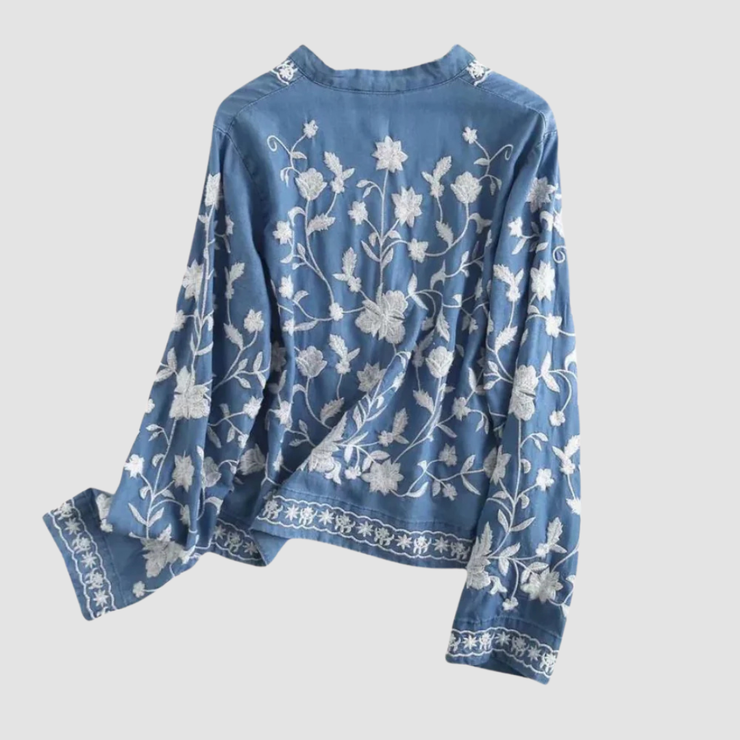 Women's Embroidered Cardigan