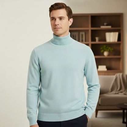 Men's Soft Wool Sweater 100% Wool