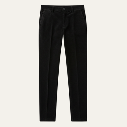 Men's Corduroy Casual Pants Elastic Waist
