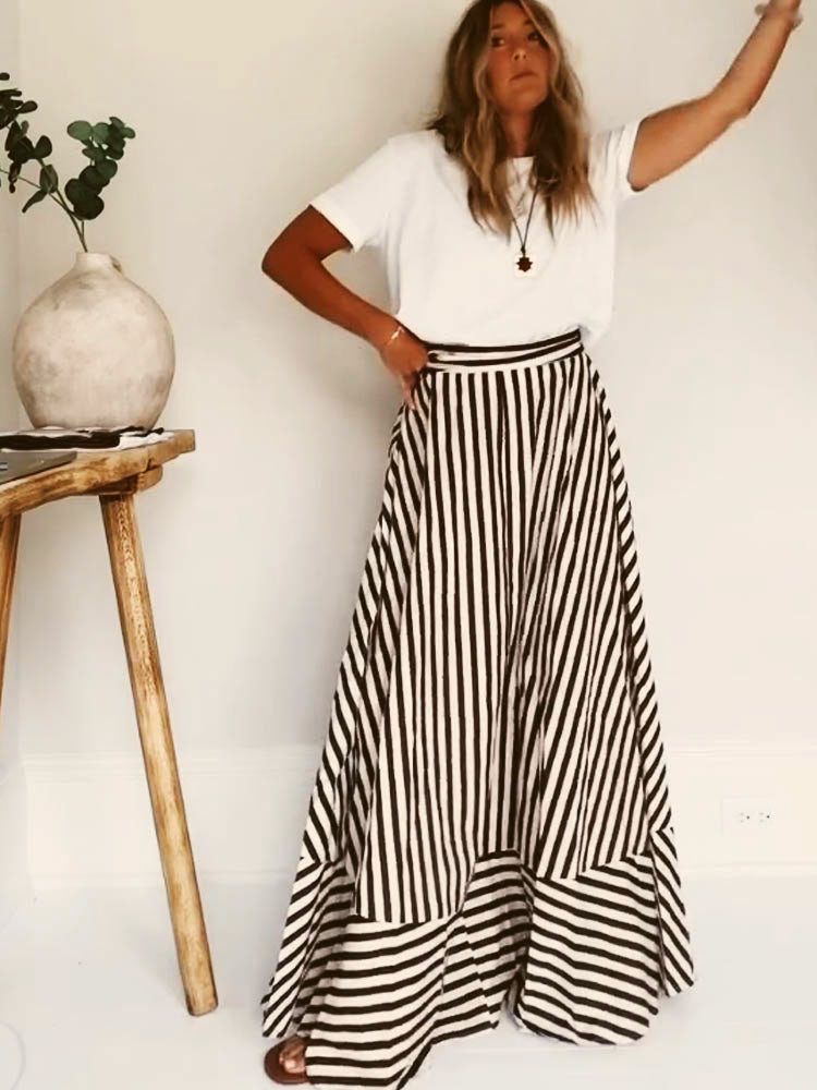 Women's Strapless Maxi Dress Elegant Floor Length