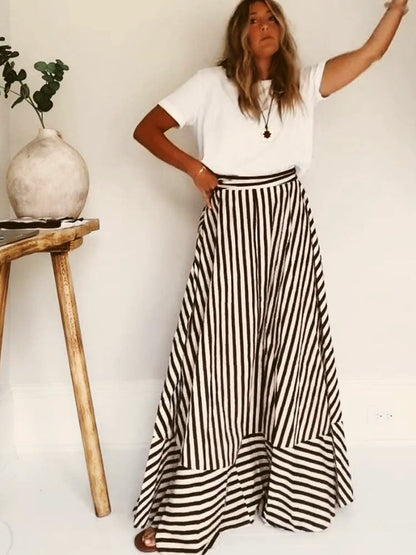 Women's Strapless Maxi Dress Elegant Floor Length