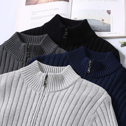 Lorenzo - Hand-knit Cotton Cardigan - Edward Fraiser