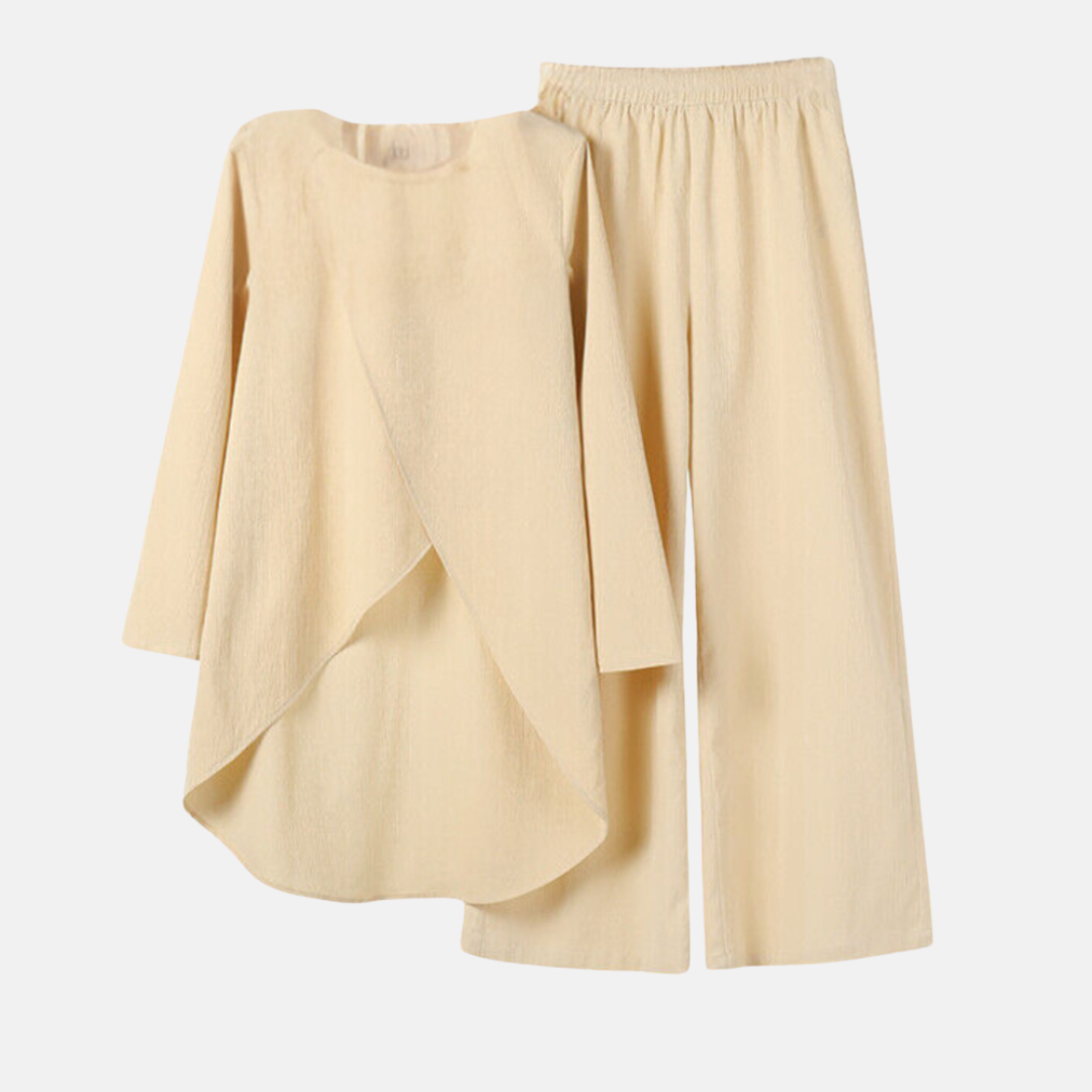 Women's Two Piece Elegant Outfit Set
