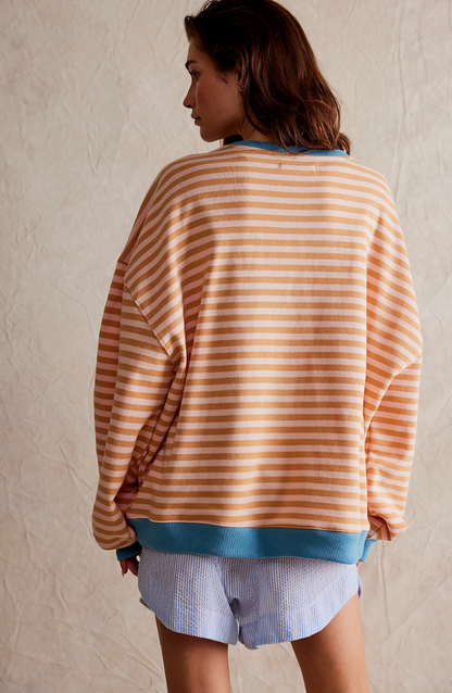 Women's Oversized Striped Sweater