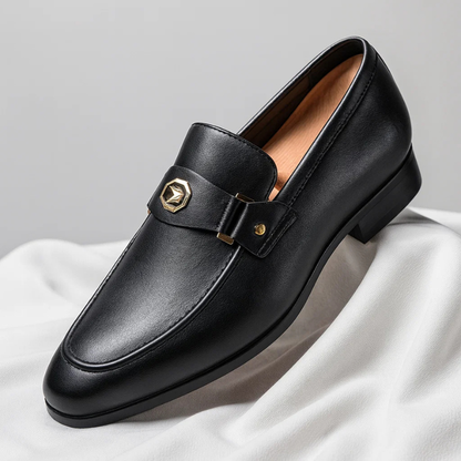 Italian Leather Men's Loafers