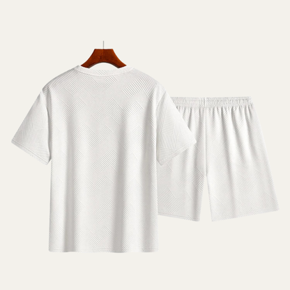 Men's Summer T Shirt And Shorts Set