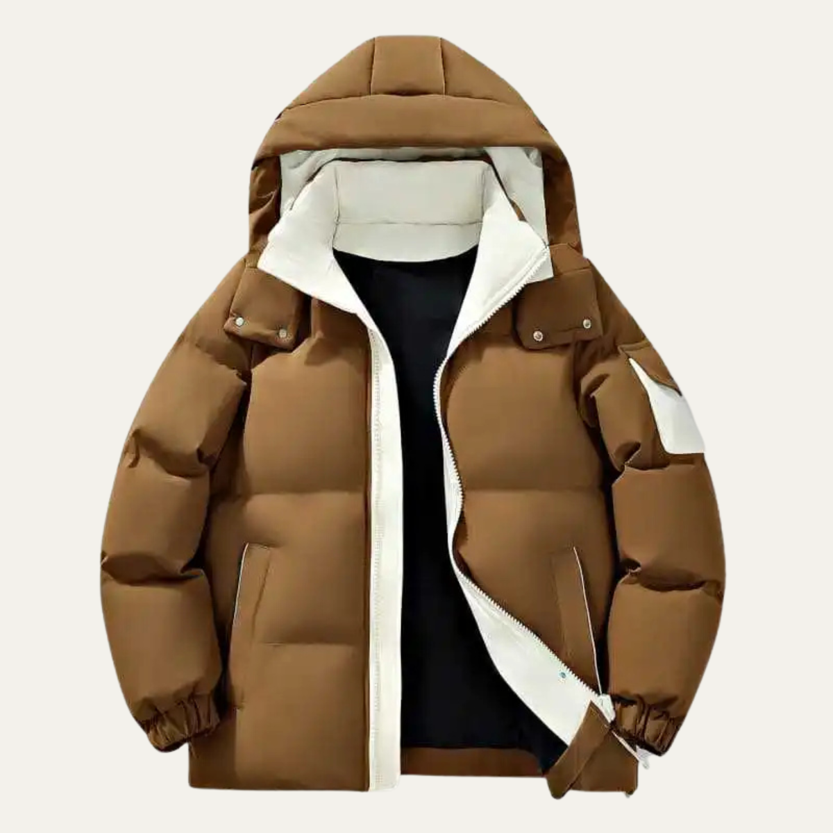 Men's Thick Warm Puffer Snow Jacket