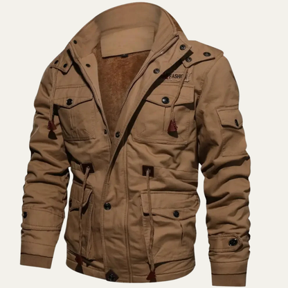 Men's Thick Warm Hooded Winter Jacket