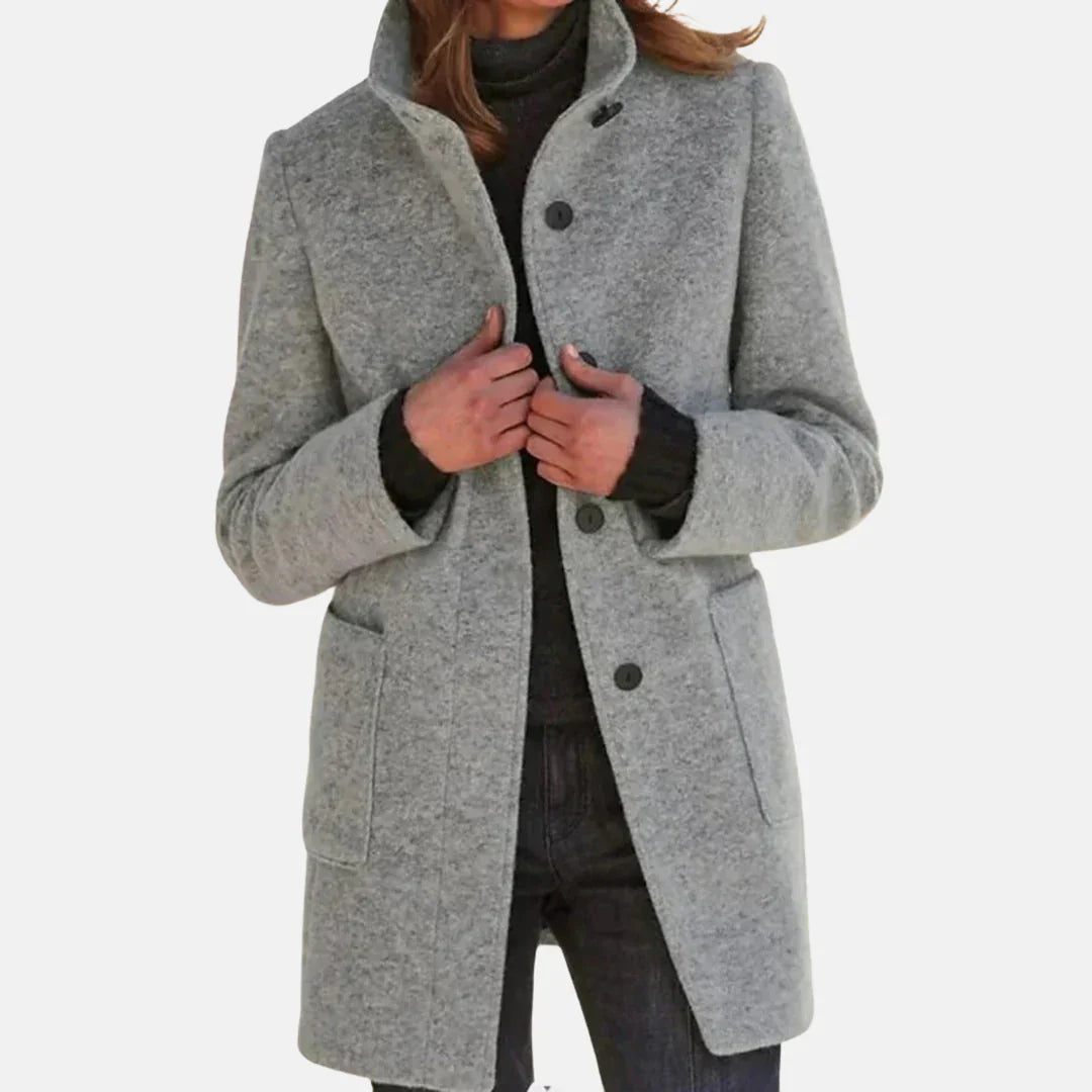 Tweed Overcoat Classic Earth Tones