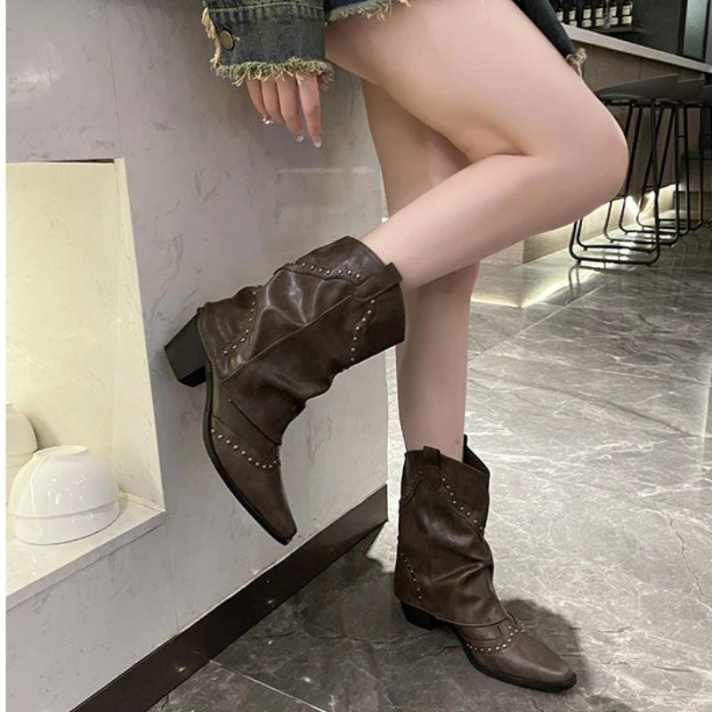 Western Studded Boots
