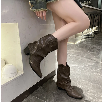 Western Studded Boots