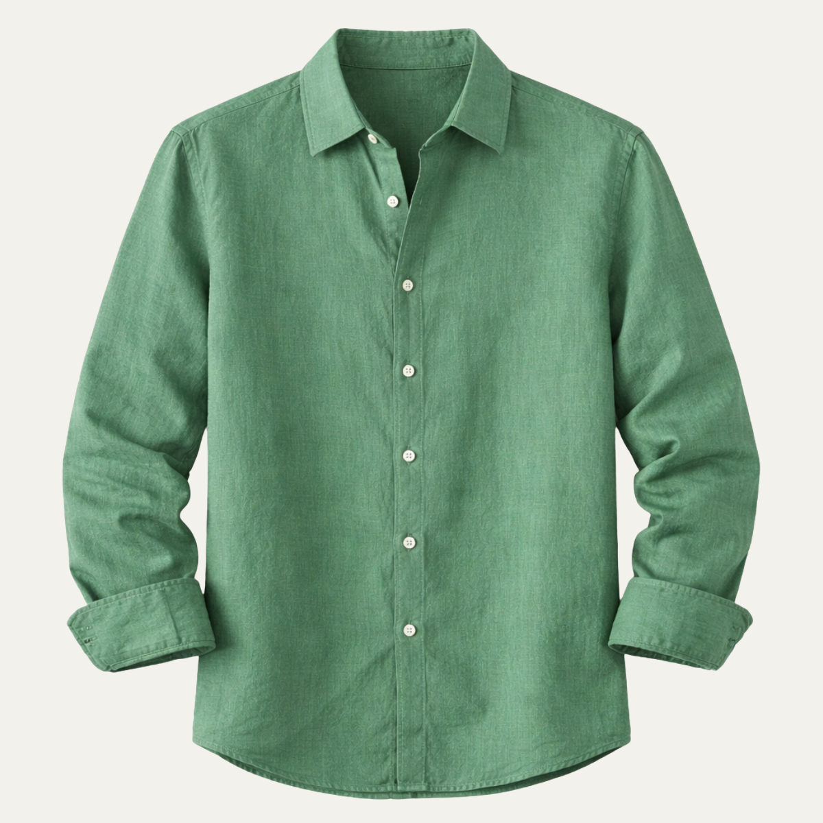 Men's Linen Beach Shirt Casual Summer Lightweight - Vonnera